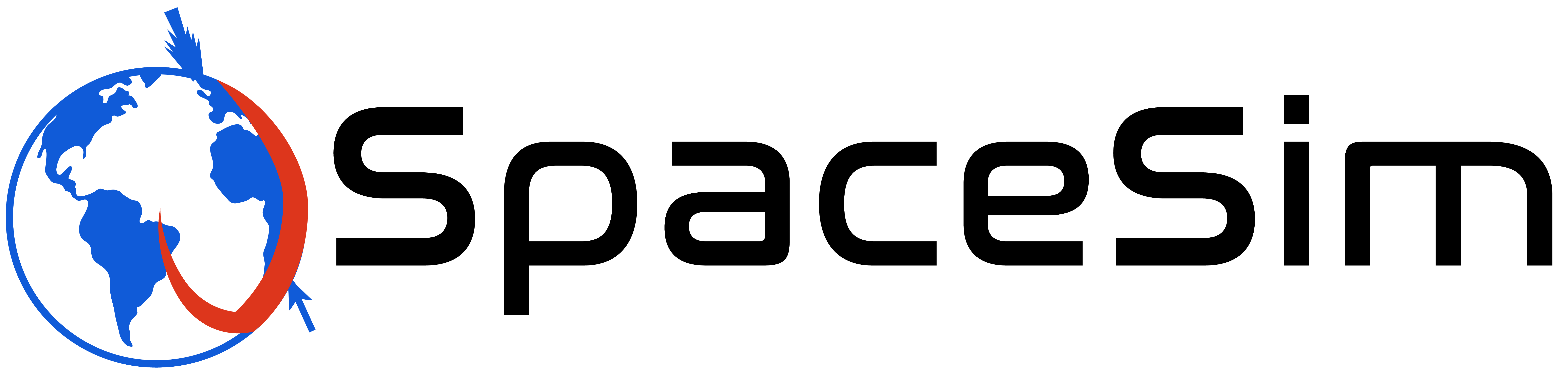 NuSpaceSim Logo Black